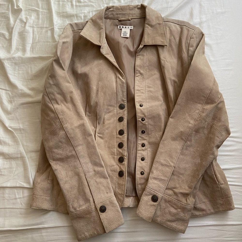 Vintage leather jacket!